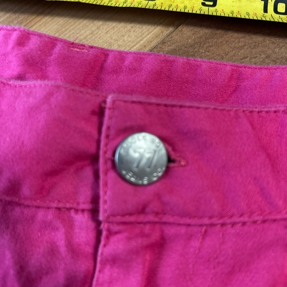 Vintage Vibrant Pink Bugle Boy Casual Capri Pants - Picture 10 of 13